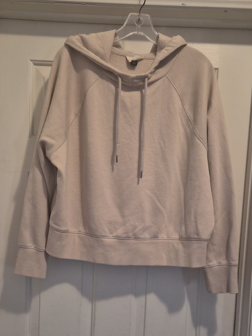 Universal Thread Women's Hooded Pullover Sweater - Cream